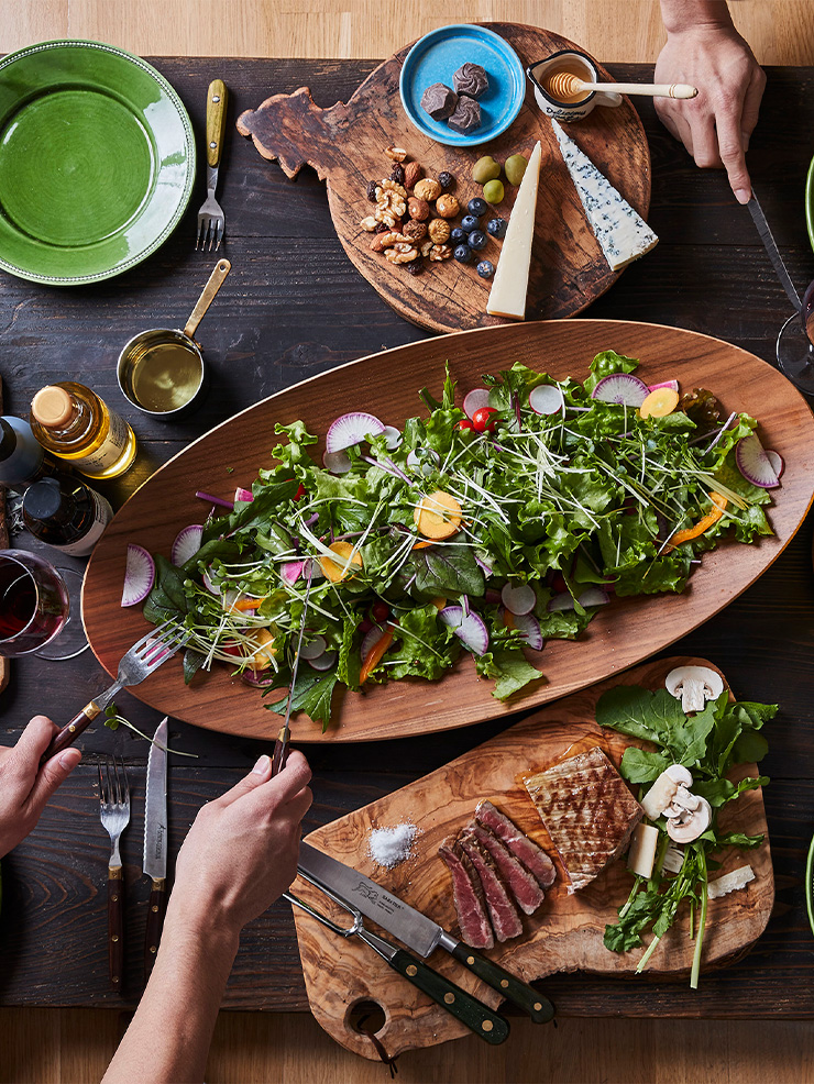 ブランディングデザイン|CUOREの料理イメージキービジュアル1