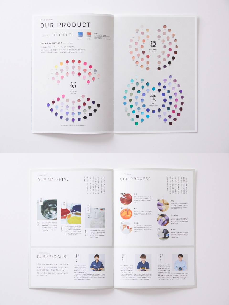 パンフレットデザイン中面